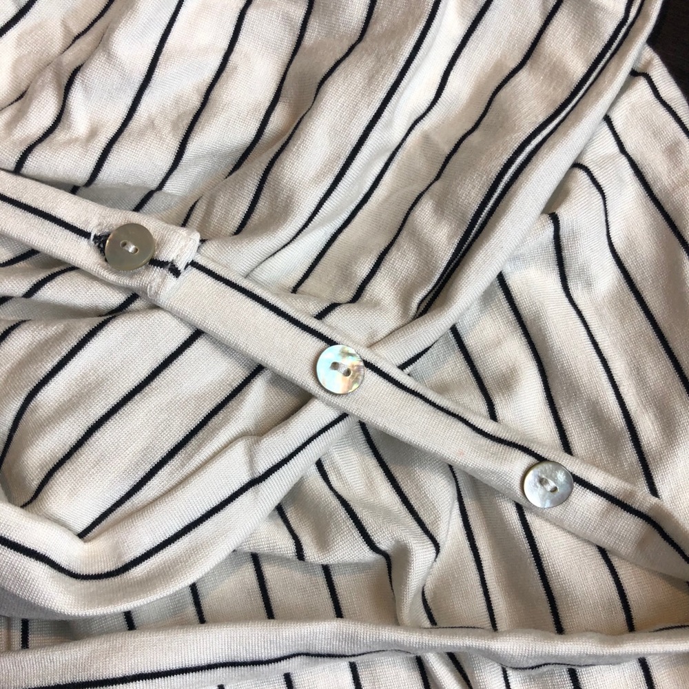 NWT Free People Beach Surf City Pinstripe Jumpsuit - Picture 8 of 11